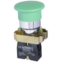 Кнопка "грибок" (d 40 мм) "Старт" зелена XB2-BC31