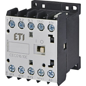 Контактор мініатюрний CEC 16.10-24V-50/60Hz (16A; 7,5kW; AC3)