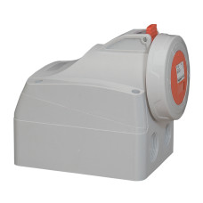 P17 Розетка накладна 32A 3К+Н+З 415В IP67 