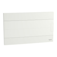 Щит пластиковий Easy9 EU, врізний, 1 ряд 18 модулів, білі двері,EZ9EUB118, Schneider Electric