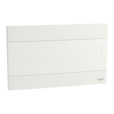 Щит пластиковий Easy9 EU, врізний, 1 ряд 18 модулів, білі двері,EZ9EUB118, Schneider Electric