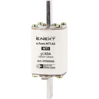 Запобіжник плавкий e.fuse.NT1.63, габарит 1, 63А
