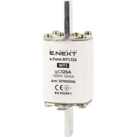 Запобіжник плавкий e.fuse.NT1.125, габарит 1, 125А