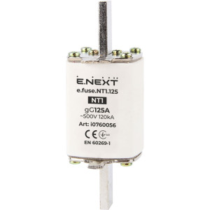 Запобіжник плавкий e.fuse.NT1.125, габарит 1, 125А