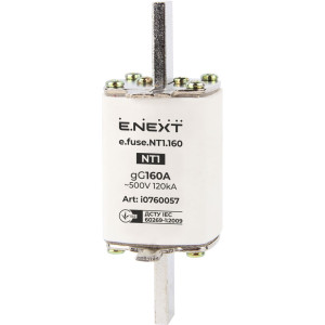 Запобіжник плавкий e.fuse.NT1.160, габарит 1, 160А