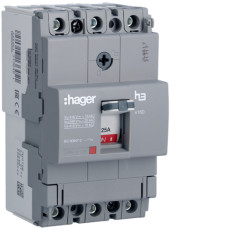 Автоматичний вимикач x160, In=25А, 3п, 18kA, Тфікс./Мфікс.