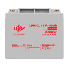 Акумулятор гелевий LPM-GL 12V - 40 Ah
