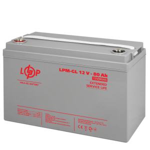 Акумулятор гелевый LPM-GL 12V - 80 Ah