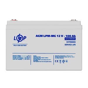 Акумулятор мультигелевий LPM-MG 12V - 100 Ah