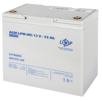 Акумулятор мультигелевий LPM-MG 12V - 55 Ah