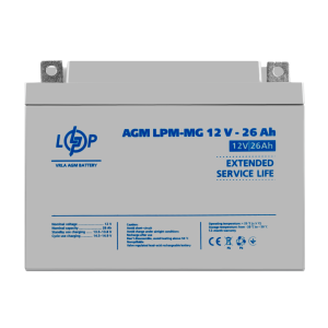 Акумулятор мультигелевий LPM-MG 12V - 75 Ah