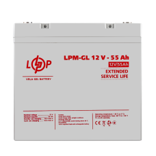 Акумулятор гелевий LPM-GL 12V - 55 Ah