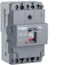 Автоматичний вимикач x160, In=100А, 3п, 18kA, Тфікс./Мфікс.