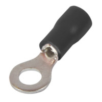 Ізольований наконечник e.terminal.stand.rv1.1,25.4.black 0.5-1.5 кв.мм, чорний, 100шт