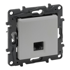 NILOE STEP Розетка інформаційна RJ45 CAT5e UTP колір Алюміній