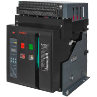 Повітряний автоматичний вимикач e.industrial.acb.2000F.2000, стаціонарний, 0,4кВ, 3Р, електронний розчіплювач, мотор-привід та РН