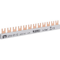 Шина живлення IZ 10/1F/12 (10мм2, 1P, 0.21м, Fork, 12mod.)