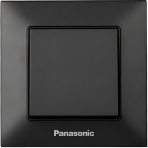 Вимикач 1кл. Panasonic Arkedia Slim, чорн.