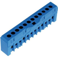 Клемник ESC-QBLOK7201 (синій, 10/16 мм2, 12 підключ.)