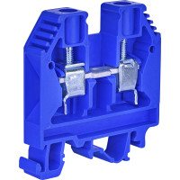 Клема гвинтова-нейтральна VS 10 PA N (10 mm2_синя)