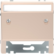 Центральна накладка з нахилом, Шампань, Merten System Design D-Life, Schneider Electric MTN4540-6051