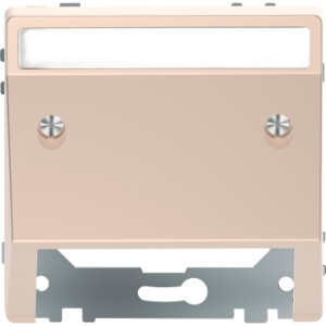 Центральна накладка з нахилом, Шампань, Merten System Design D-Life, Schneider Electric MTN4540-6051