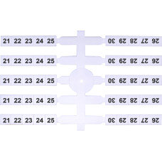 Марковальна табличка (200шт.) EO3 (21-30)