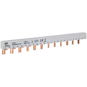 Шина живлення IZ-SKN0030/10 (10мм2, 3P+N, 0.22м, Pin, 12mod.)