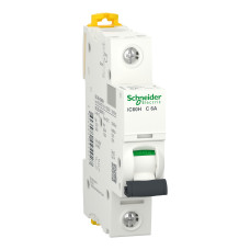 Автоматичний вимикач Acti9 IC60H  1P, 6А, крива C Schneider Electric A9F89106