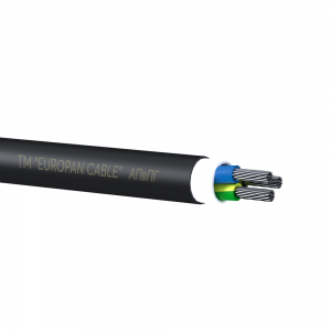Кабель АПвПГ 1,0кВ 1х35 силовий EUROPAN CABLE Відрізок 1м