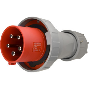 Вилка переносна серії UCombi  5P 125А IP 67