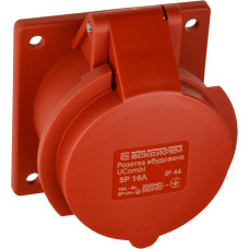 Розетка вбудована серії UCombi 5P 16A IP 44