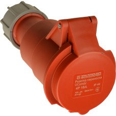 Розетка переносна серії UСombi 4P 16A IP 44