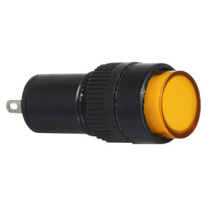 Сигнальна арматура AD22E-12DS жовта 220V АC