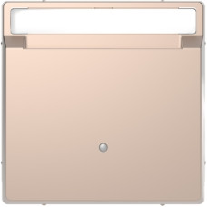 Картковий вимикач,  з підсвічуванням, Шампань, Merten D-life Schneider Electric, MTN3854-6052