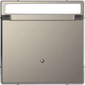 Картковий вимикач  з підсвічуванням ,Нікель  Merten D-life Schneider Electric, MTN3854-6050