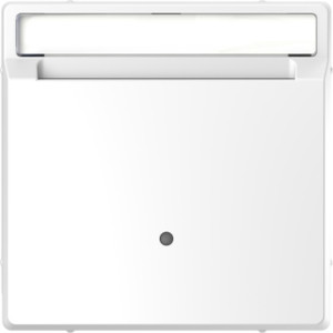 Картковий вимикач  з підсвічуванням, Білий лотос, Merten D-life Schneider Electric, MTN3854-6035