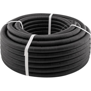 Труба гофрована ПВХ стійка до ультрафіолету з протяжкою e.g.tube.uv.stand.25.32.p 25/32 (25м)