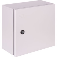 Корпус обліку металевий e.mbox.pro.n.f1.4 IP54 навісний під 1ф лічильник, 4 мод. , з внутр.дверцятами під опломб.