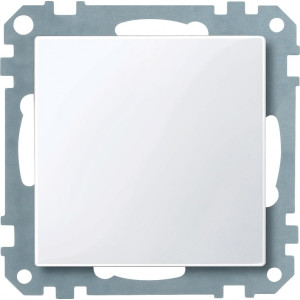 Заглушка, активно-білий блискучий, System M Merten, Schneider Electric, MTN391625