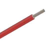 Кабель SOLAR H1Z2Z2-K red 1х6,0 для сонячних панелей EUROPAN CABLE Відрізок 300м