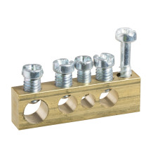 КЛЕМНІ КОЛОДКИ НЕІЗОЛЬОВАНІ, ГВИНТОВЕ КРІПЛЕННЯ М4, 1x16+2x10+1x6