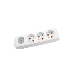 Колодка VIKO Multi-Let 3-на з заземленням з вимикачем ( 90118300 )
