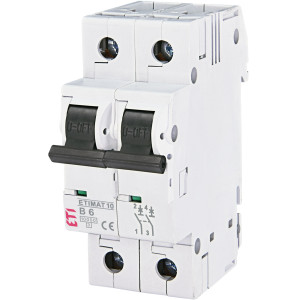 Автоматичний вимикач ETIMAT 10 2p B 6А (10 kA)