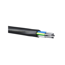 Кабель АВВГнг 3х6+1х4 силовий EUROPAN CABLE Відрізок 143м