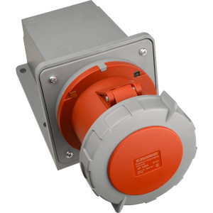 Розетка стаціонарна серії  UСombi 4P 125A   IP 67