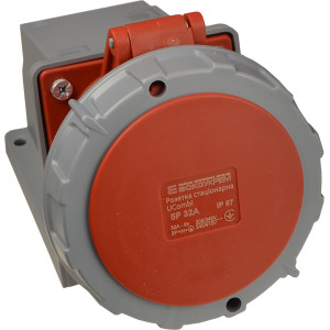 Розетка стаціонарна серії  UСombi 5P  32A IP 67