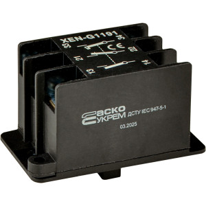 Блок- контакт XEN-G1191 до XAL-B3, 1NO+1NC+1NO (2 швидкості)