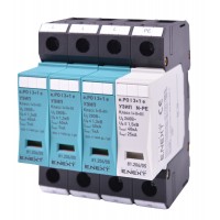 ПЗІП e.PO I 3+1m e 280V/7kA клас I+II+III, 3 полюси + N-PE, моноблок