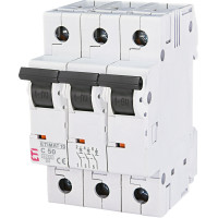 Автоматичний вимикач ETIMAT 10 3p C 50А (6 kA)